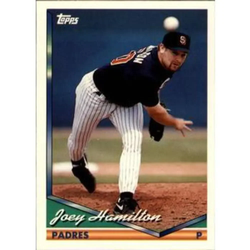 1994 Topps Traded Joey Hamilton 48T San Diego Padres